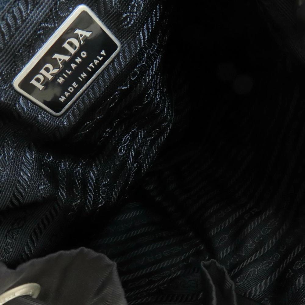 Prada logo Backpack Rucksack Daypack - Picture 5 of 11